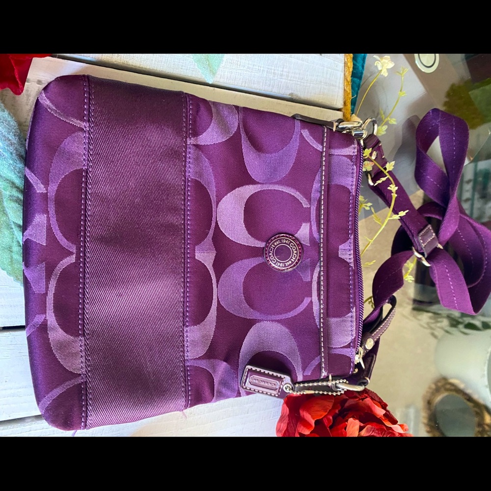 Coach cross body bag.